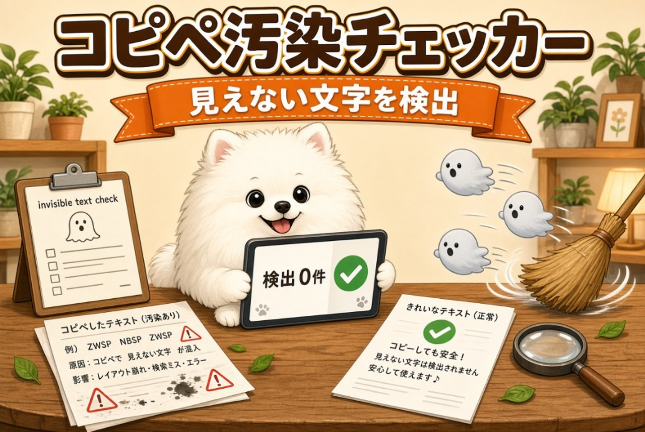 コピペ汚染チェッカー